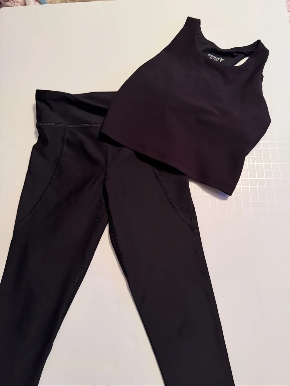 Old Navy Girls Activewear Set